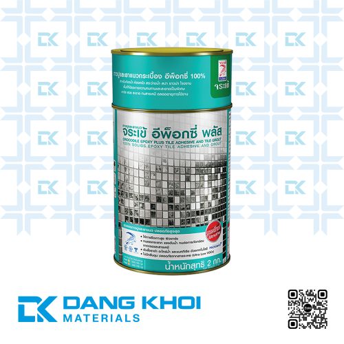 Keo chà ron và dán gạch Crocodile Epoxy Plus